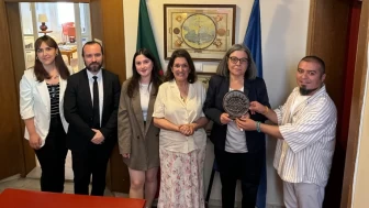 Anadolu Gençlik Federasyonu, Portekiz Büyükelçiliği'ni ziyaret etti