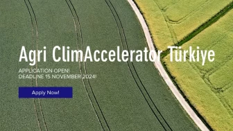 Agri ClimAccelerator Türkiye için başvurular başladı!