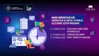 Kadın girişimciler için “Girişimcilik ve Dijital Yetkinlik Geliştirme Eğitim Programı”