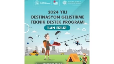 Kuzey Anadolu Kalkınma Ajansı 2024 yılı Destinasyon Geliştirme Teknik Destek Programı başvuruları başladı