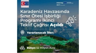 Interreg NEXT Karadeniz Havzasında Sınır Ötesi İşbirliği Programı 2021-2027 Dönemi İkinci ve Son Çağrısı Başvuruları açıldı