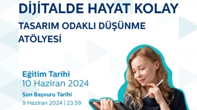 Dijitalde Hayat Kolay Projesi: Üretici kadınlar için tasarım odaklı düşünme atölyesi