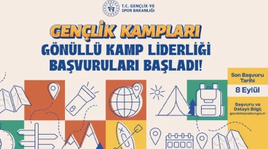 T.C. Gençlik ve Spor Bakanlığı Gönüllü Kamp Liderliği Eğitimi başvuruları başladı!