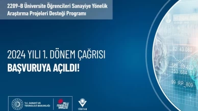 TÜBİTAK 2209-B Üniversite Öğrencileri Sanayiye Yönelik Araştırma Projeleri Destekleme Programı başvurularınızı bekliyor!