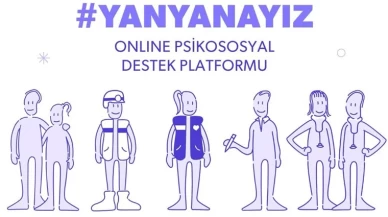 Yan Yanayız Psikososyal Destek Platformu'ndan ücretsiz destek