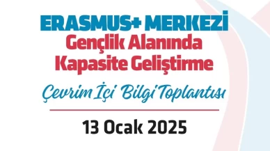 Erasmus+ Gençlik Alanında Kapasite Geliştirme Projeleri Bilgilendirme Toplantısı