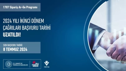 TÜBİTAK 1707 Siparişe Dayalı Ar-Ge Projeleri Çağrısı için başvurular uzatıldı!