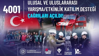 TÜBİTAK 4001 Ulusal ve Uluslararası Yarışma/Etkinlik Katılım Desteği Çağrıları açıldı!