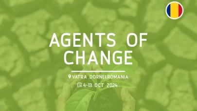 Romanya’da gerçekleşecek “Agents of Change” gençlik değişimi projesi katılımcılarını arıyor!