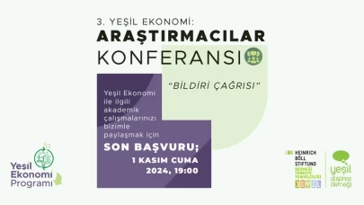 3. Yeşil Ekonomi Araştırmacılar Konferansı bildiri özetlerinizi bekliyor!