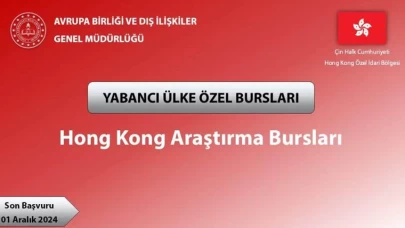 Hong Kong Araştırma Bursları başvuruları devam ediyor!