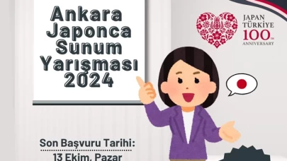 Ankara Japonca Sunum Yarışması 2024 başvuruları başladı!