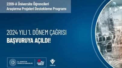 TÜBİTAK 2209-A Üniversite Öğrencileri Araştırma Projeleri Destekleme Programı 2024 yılı 1. dönem çağrısı açıldı!