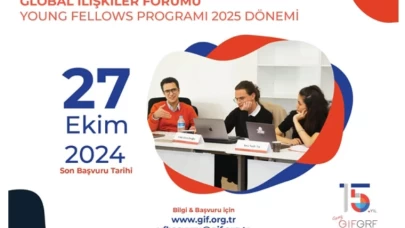 GİF Young Fellows Programı 2025 dönemi başvuruları devam ediyor!