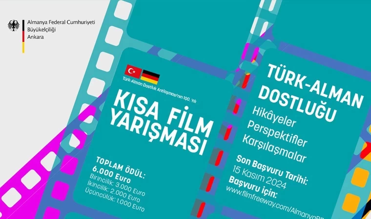 Almanya Büyükelçiliği’nden “Türk-Alman Dostluğu” temalı kısa film yarışması başvuruları başladı!