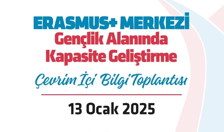 Erasmus+ Gençlik Alanında Kapasite Geliştirme Projeleri Bilgilendirme Toplantısı