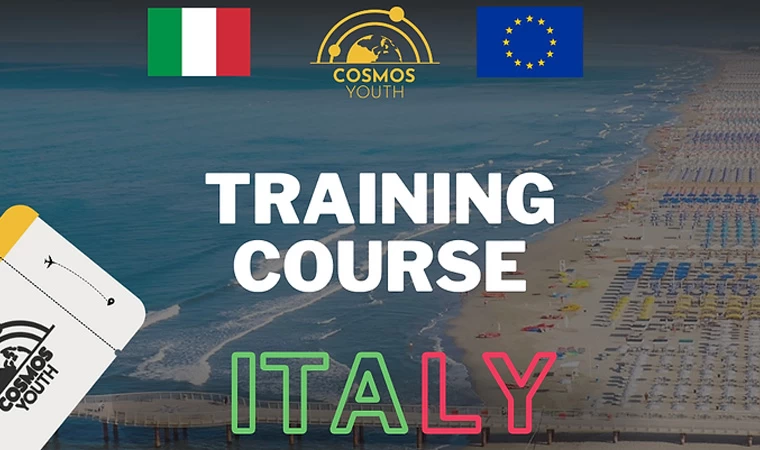 Cosmos Youth İtalya Erasmus+ Training Course katılımcı çağrısı!