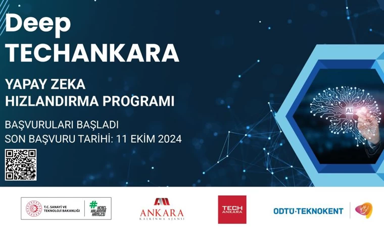 Deep TechAnkara Hızlandırma Programı başlıyor!