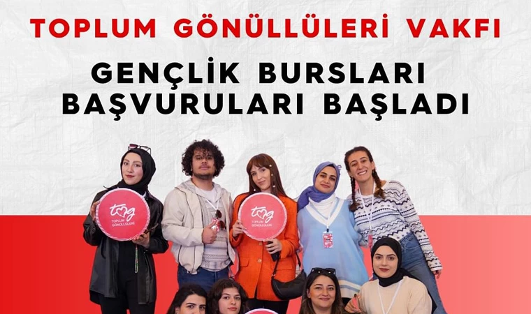 Toplum Gönüllüleri Vakfı 2024-2025 dönemi Gençlik Bursları için başvuruları açtı!