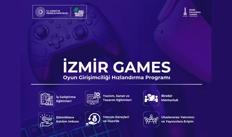 İzmir Games Oyun Girişimciliği Hızlandırma Programı başvuruları uzatıldı!