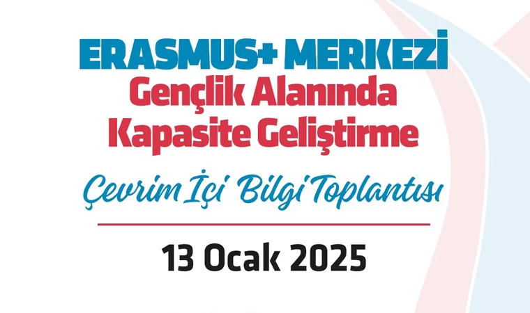 Erasmus+ Gençlik Alanında Kapasite Geliştirme Projeleri Bilgilendirme Toplantısı